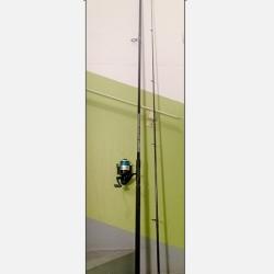 Ensemble Mitchell lourd pour p&ecirc;che en mer ou de grands carnassiers ou carpes. Canne Mod&egrave;le Marineo