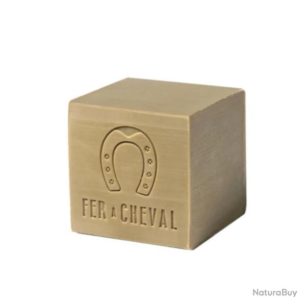 SAVON DE MARSEILLE A LHUILE DOLIVE - 300g - FER A CHEVAL