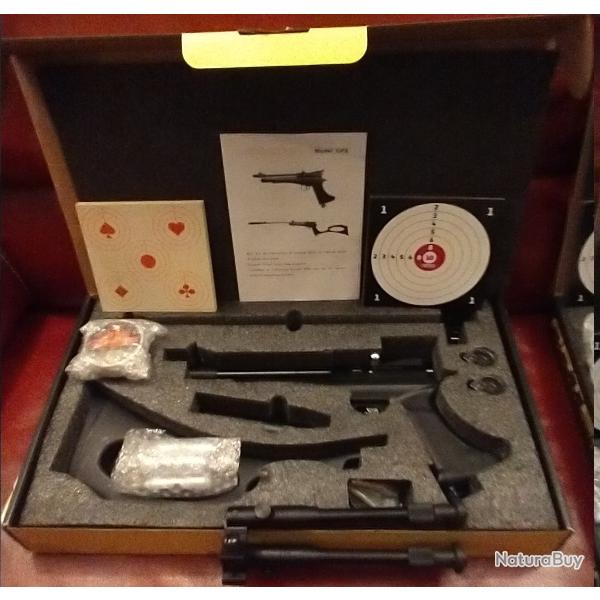 Artemis CP2 5.5, 4 chargeurs, 1 bipied, 5 cartouches Co2, 1 boite plombs + cibles