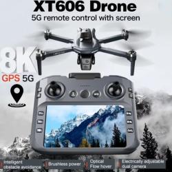 XT606 Drone GPS 8K HD Professionnel double cam&eacute;ra 5G WIFI FPV &Eacute;vitement