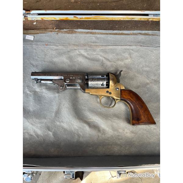 Ancien revolver poudre noir NAVY 1851 SHERIFF