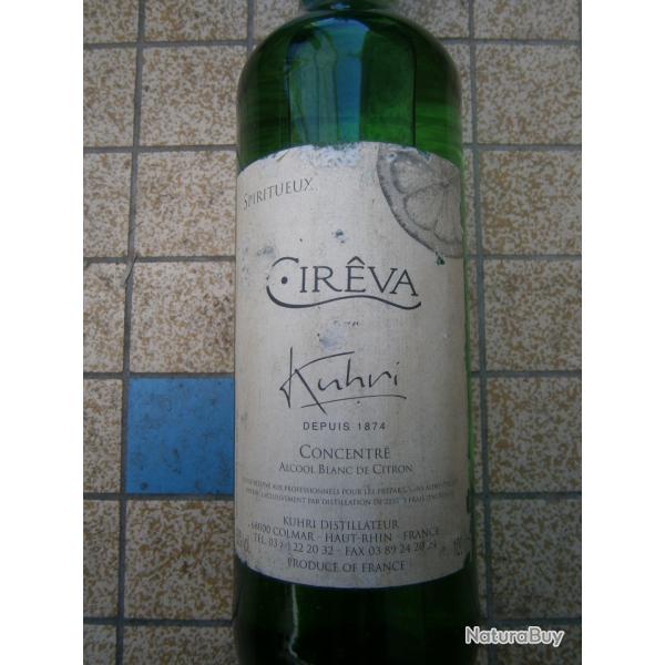 bouteille d'alcoolat concentr� de citron blanc