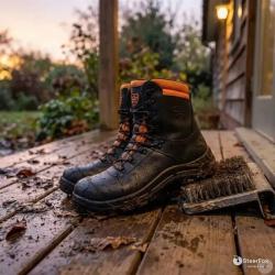 Chaussures foresti&egrave;res Francital SALIX cuir coque classe 1 EN ISO 20345 et EN ISO 17249