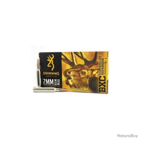 Cartouches Browning calibre 7RM BXC 155gr x20