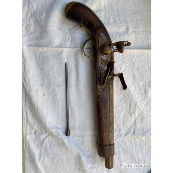 Pistolet � silex reproduction