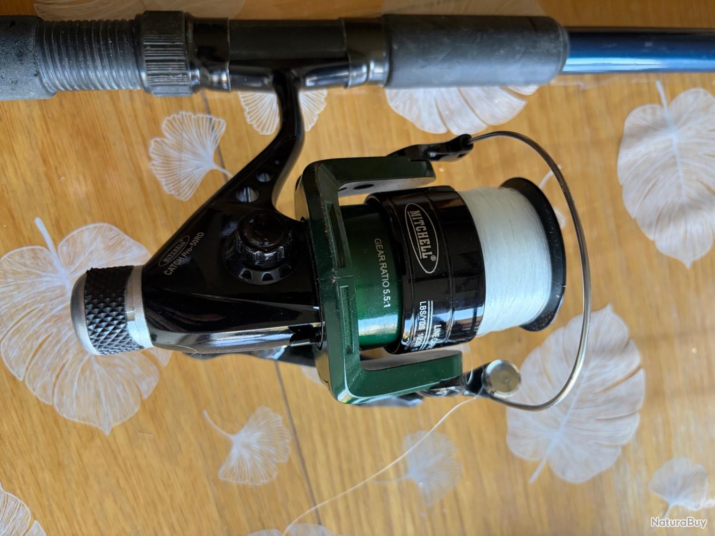 Moulinet De Pêche Mitchell 204 S - Ancien, Occasion, Fabriqué En France