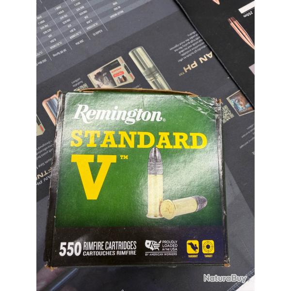 Lot de 550 Balles Remington 22 lr Standard V