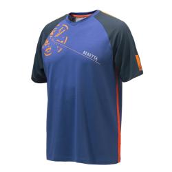 BERETTA BULLSEYE T-SHIRT BLUE BERETTA