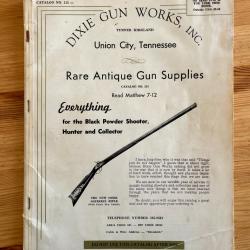 Dixie catalogue 1965-1966 poudre noire