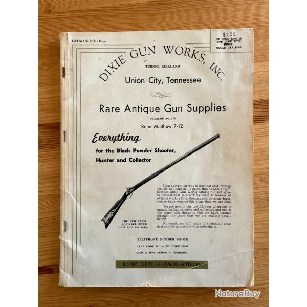 Dixie catalogue 1965-1966 poudre noire