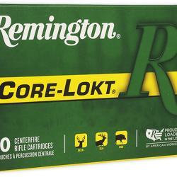 Balles Remington Calibre 6.5 Creedmoor 140 Gr Corelokt Sp
