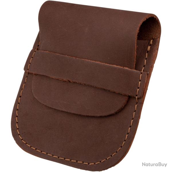 Etui � cartouches, en cuir