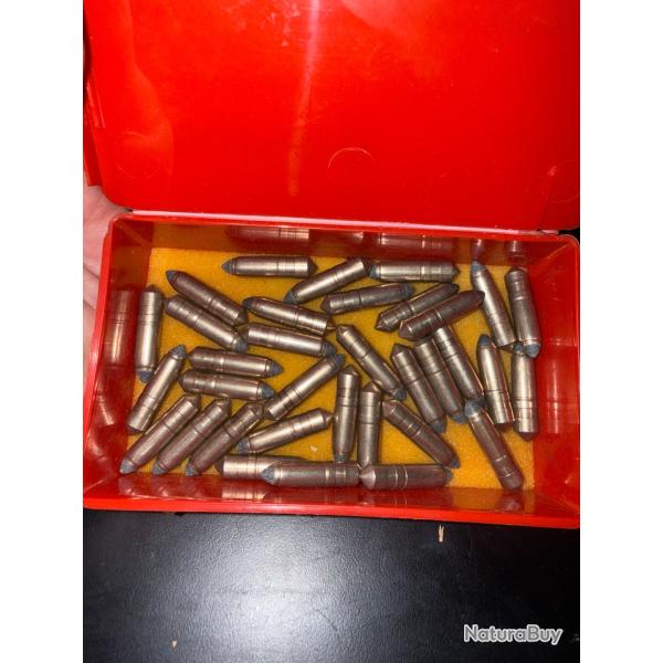 1 BOITE DE 34 OGIVES CAL.284  160 grs