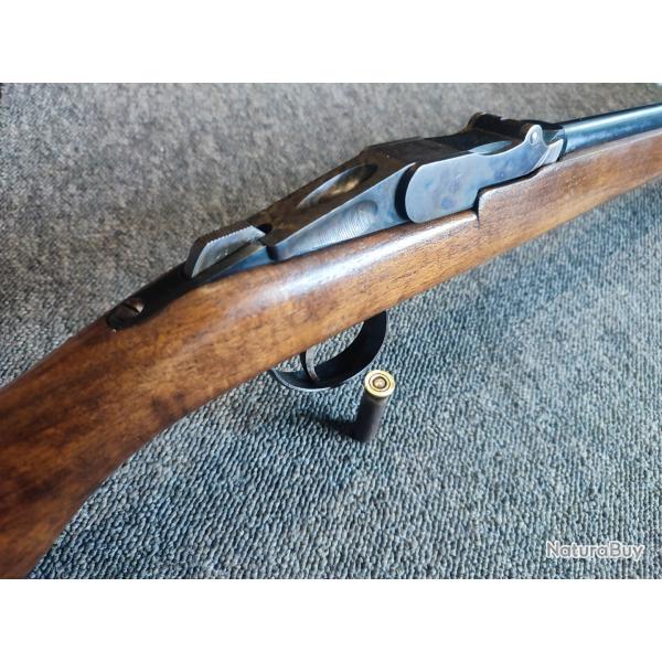 Magnifique carabine syst�me warnant de jardin 9mm percussion centrale en excellent �tat canon miroir