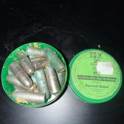 1 BOITE DE 20 OGIVES RWS  CAL.423  10.75mm   401 grs BLINDEE (1)