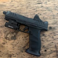 PISTOLET PDP PRO SD FULL SIZE OR WALTHER 5.1'' CAL 9X19, 18 Coups -  FULL EQUIP&Eacute;