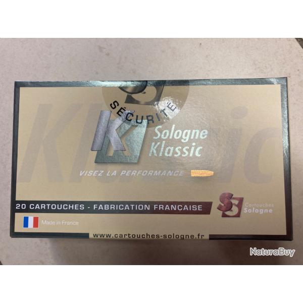 Vends munitions SOLOGNE cal.338Wmag BARNES TSX 225gr 14,6g