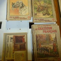 lot revues ,Chasseur Fran&ccedil;ais 1950&agrave;1952 (30num&eacute;ros)