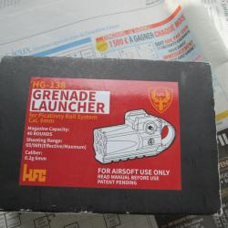 Mini lance grenade gaz a bille airsoft HG-138 (b)