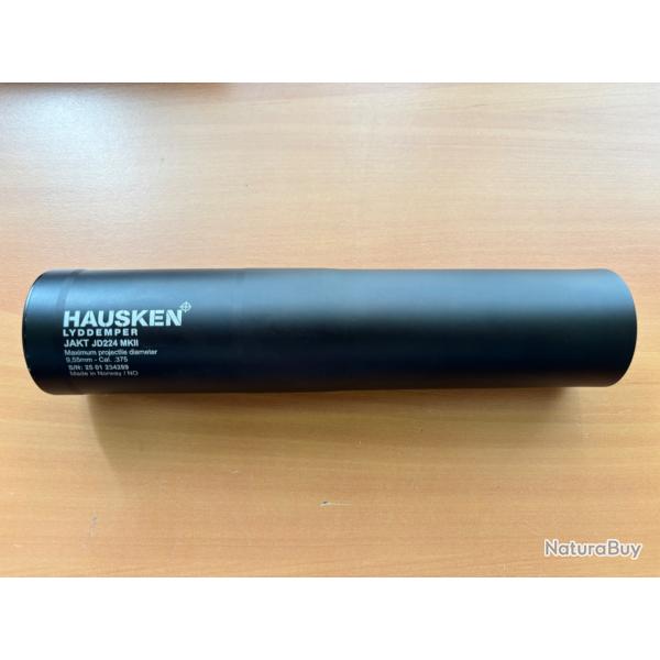 Mod�rateur de son Hausken Jakt JD224 MKII Cal. 375 18x1 - 1� sans prix de r�serve !!