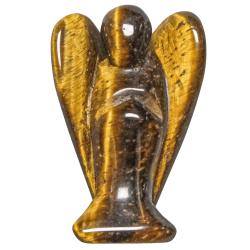 Statuette ange en oeil de tigre - 5 cm