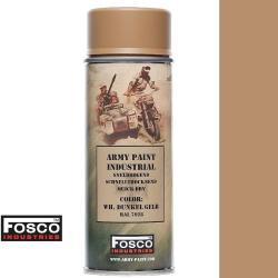 Bombe Peinture Militaire RAL 7028 Dunkel Gelb - Fosco Industries Airsoft
