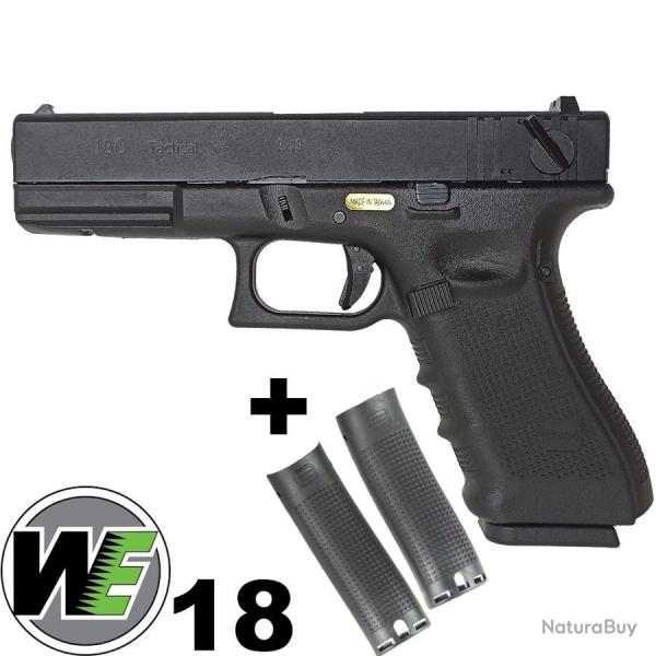 G18C Gen4 Airsoft Gaz Blowback Full Auto WE