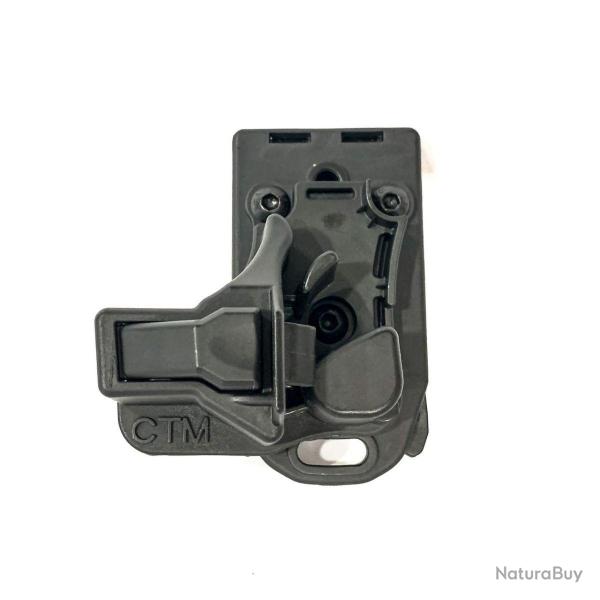 CTM side holster for G pistol - Black