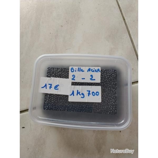 Bille d'acier 1kg7