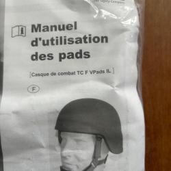 Pads MSA pour casque TC F VPADS IL - neufs