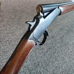 petit fusil monocoup Li&eacute;gois poincon Auguste Francotte calibre 28 &eacute;jecteur canon miroir XiXe