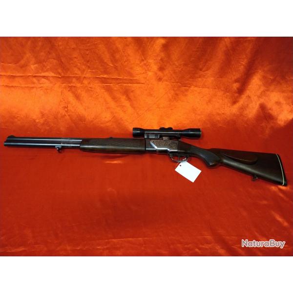 Mixte brno zh304 calibre 12/70 et 7x57r avec lunette