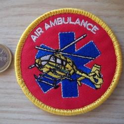 &eacute;cusson vols m&eacute;dicaux air ambulance insigne