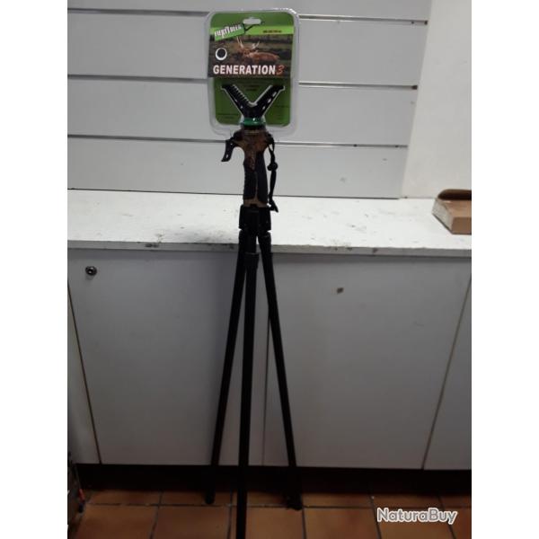Canne de pirsch trepied Fiery deer GENERATION 3