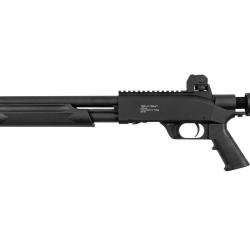 Pack Complet Fusil &agrave; pompe de d&eacute;fense SG68 CO2 88Gr 18 pouces cal.68 - 19 joules - Gunsmith