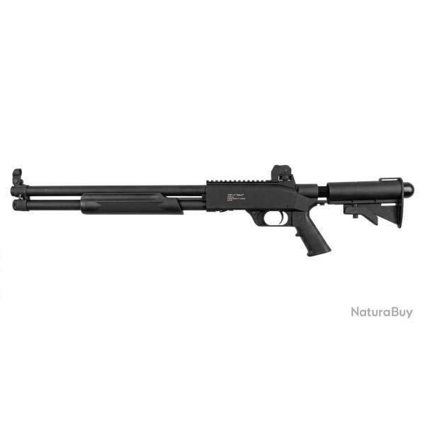 Pack Complet Fusil � pompe de d�fense SG68 CO2 88Gr 18 pouces cal.68 - 19 joules - Gunsmith