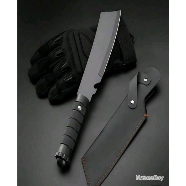 Machette, coupe-coupe Acier multicouches 9CR18 inoxydable !