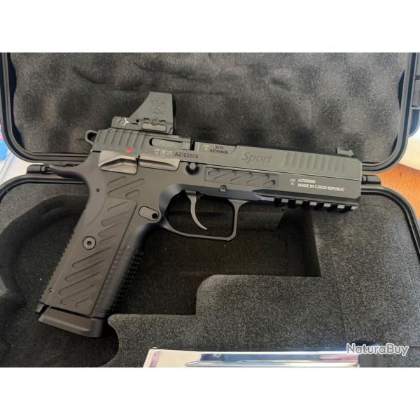 PISTOLET ARMA ZEKA P1 SPORT 2 OPTICS GENERATION 3 CAL 9X19