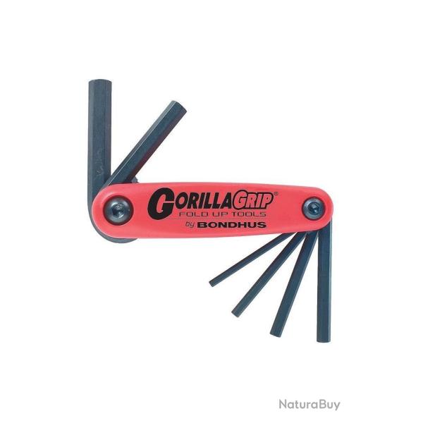 Set de cl�s Allen Bondhus Gorilla Grip Metric