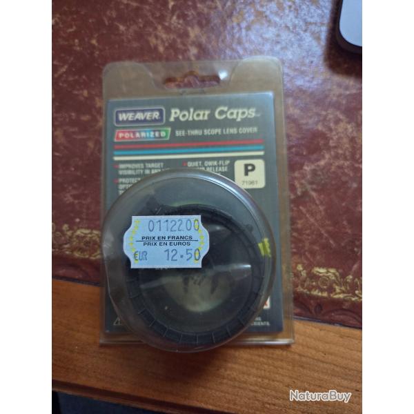 couvercle pour objectif transparent taille P