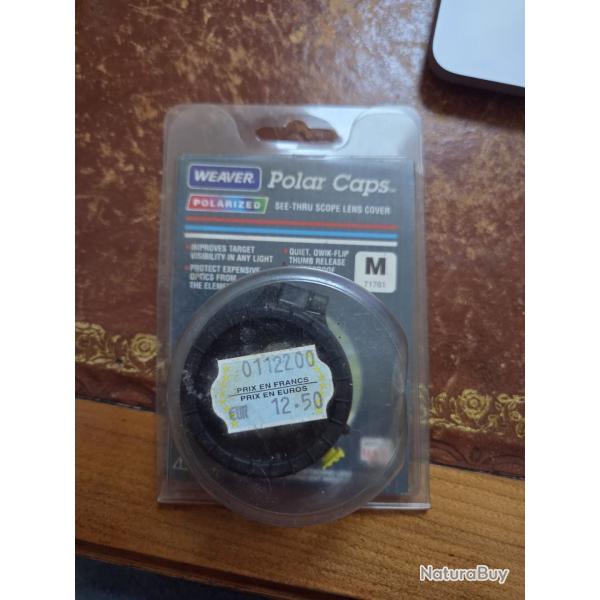 couvercle pour objectif transparent taille M