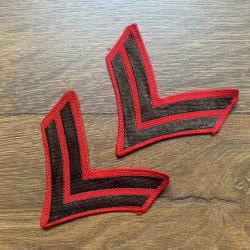 PAIRE DE GRADES USMC WW2