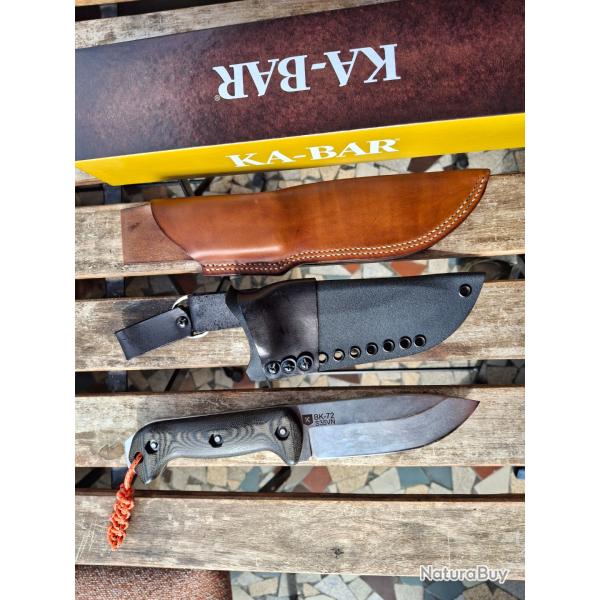 KA-BAR Becker BK72 Stonewashed CPM S35VN