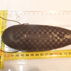 Plaque de couche de fusil de chasse. Marque : L'AIGLONE.                                        (2)