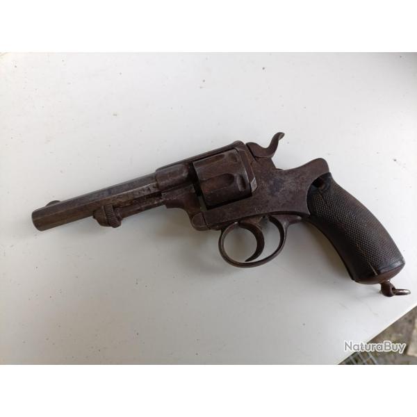Revolver syst�me Abadie de fabrication belge a restaurer