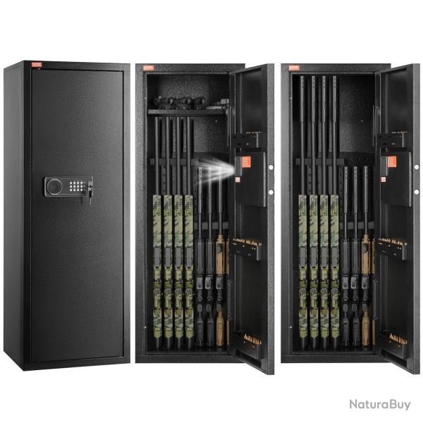 Armoire 6-8 Fusils Coffre-Fort Armes 2 Fa�ons Verrouillage : Clavier & Cl�s LIVRAISON OFFERTE