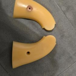 Plaquettes de crosse pour Pietta remington 1858 couleur OS en r&eacute;sine &eacute;poxy