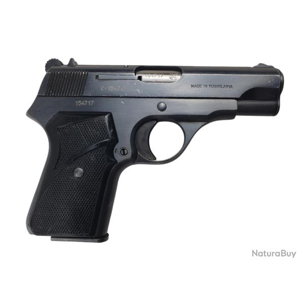 PISTOLET ZASTAVA M70 CALIBRE 32ACP (7.65BROWNING) EXCELLENT ETAT - CATEGORIE B ref.A8