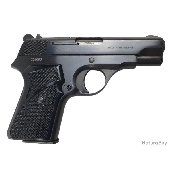 PISTOLET ZASTAVA M70 CALIBRE 32ACP (7.65BROWNING) EXCELLENT ETAT - CATEGORIE B ref.A16