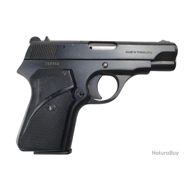 PISTOLET ZASTAVA M70 CALIBRE 32ACP (7.65BROWNING) EXCELLENT ETAT - CATEGORIE B ref.A19